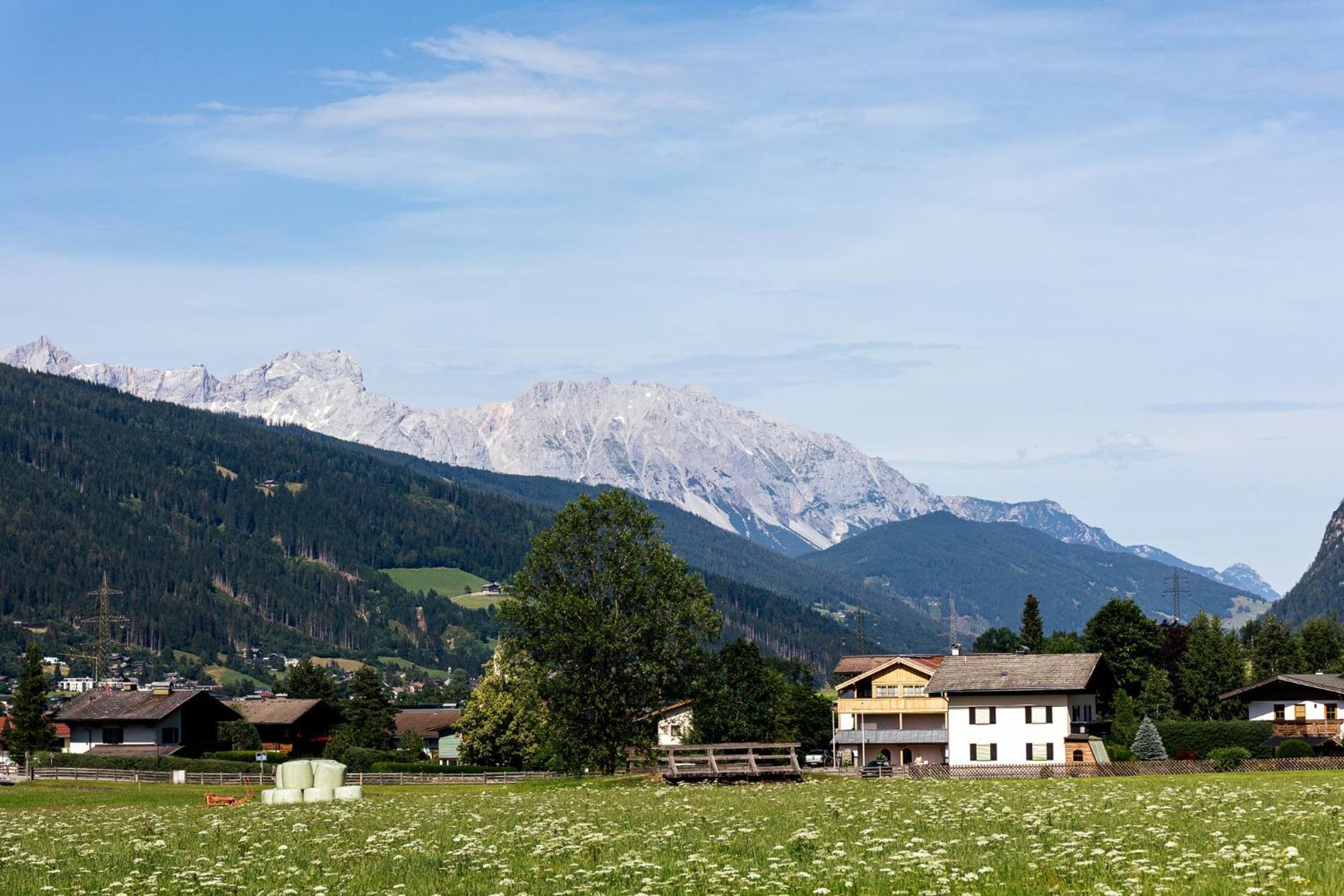 Ferienhaus Altenmarktblick Altenmarkt im Pongau Buitenkant foto