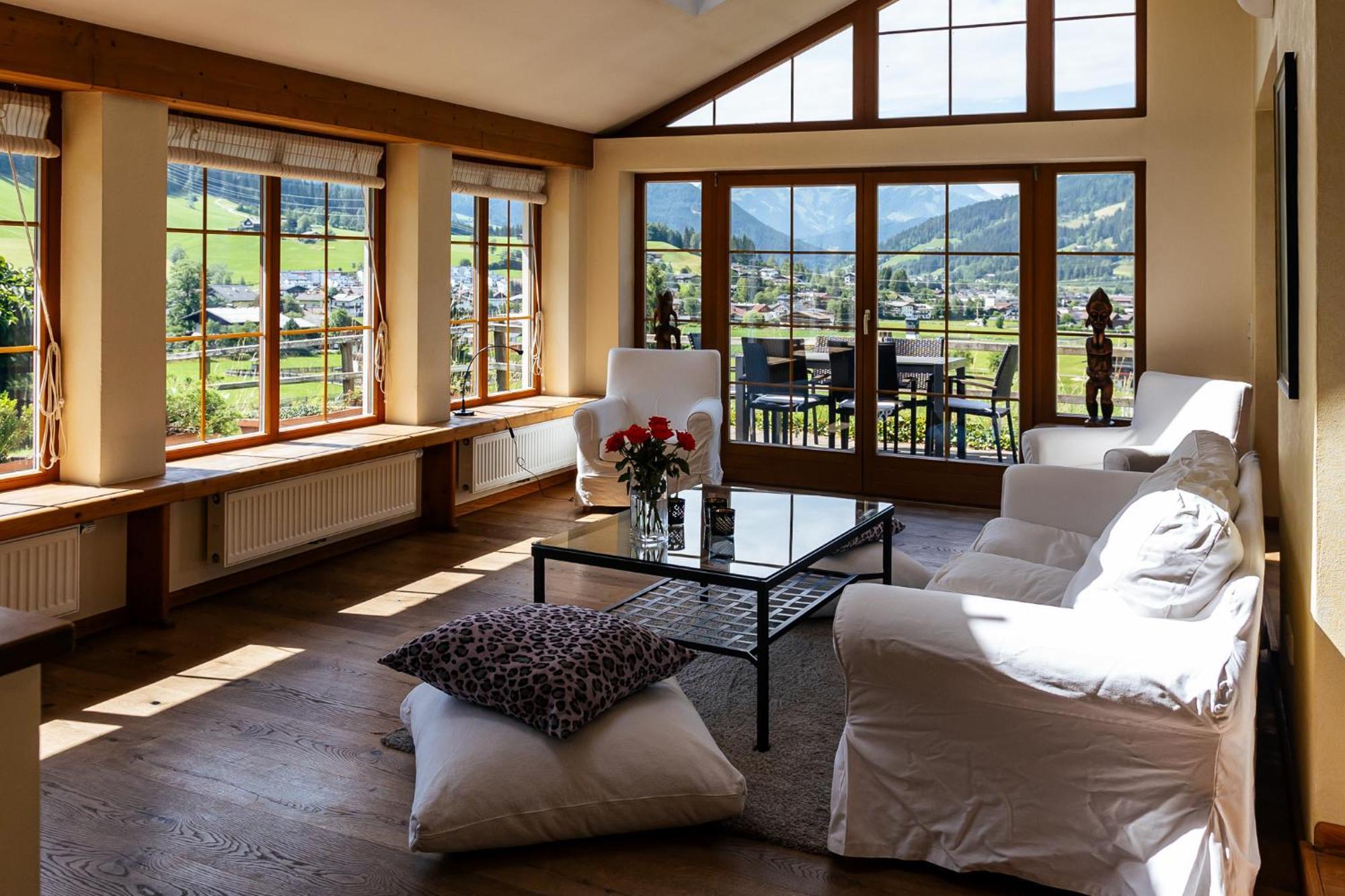 Ferienhaus Altenmarktblick Altenmarkt im Pongau Buitenkant foto